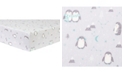 Trend Lab Penguin Pals Flannel Crib Sheet